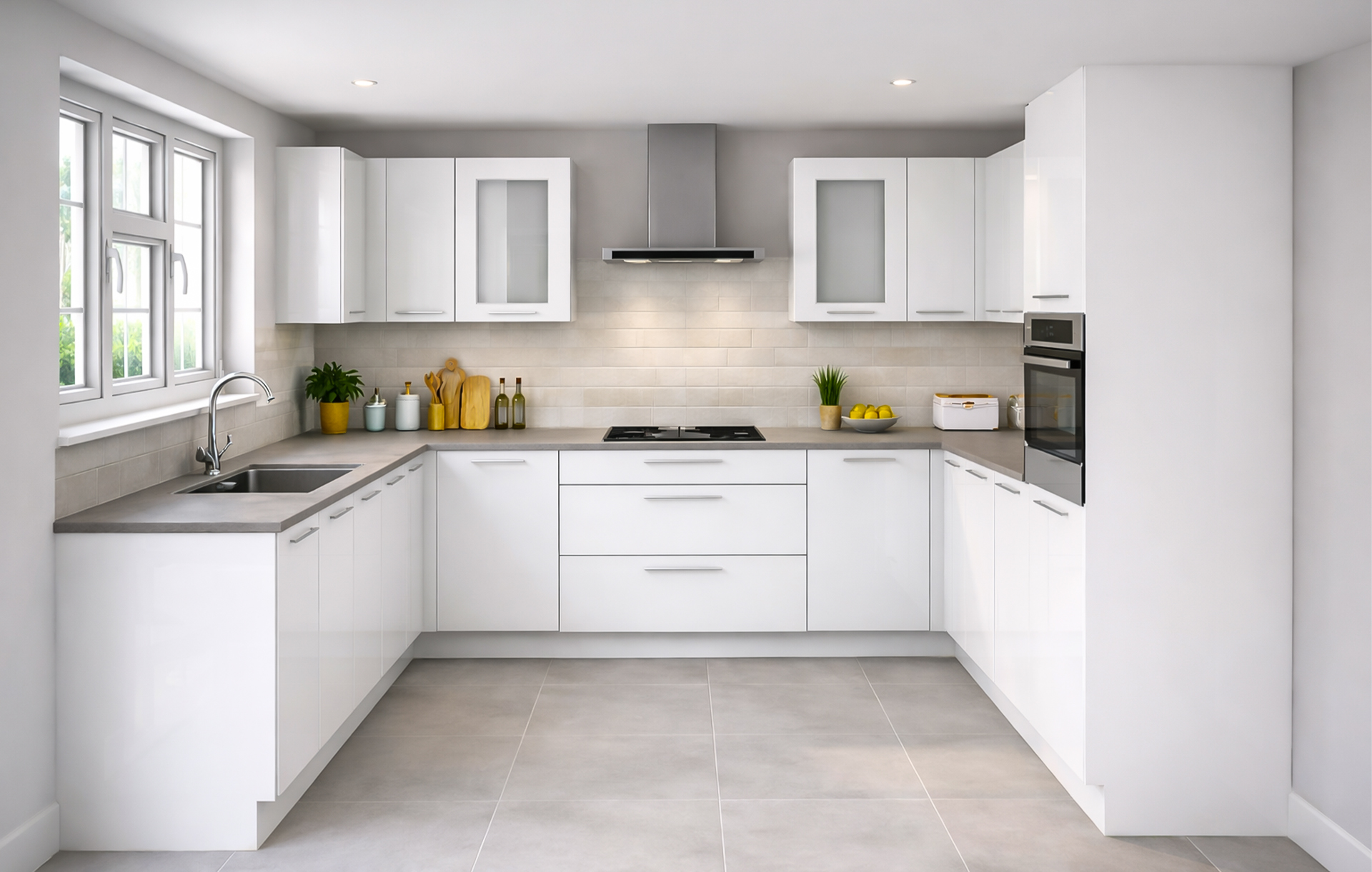 Complete Kitchen Set - U Shape - Izinkwali