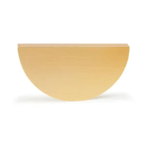Half Moon-Solid Brushed Gold