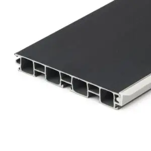 Black Aluminium Skirting